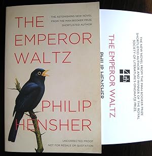 Image du vendeur pour The Emperor Waltz: [a novel] mis en vente par James Fergusson Books & Manuscripts