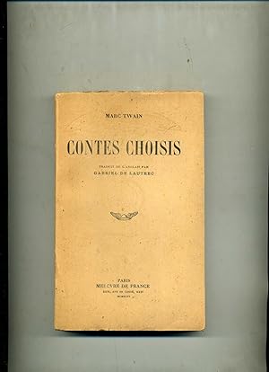 Seller image for CONTES CHOISIS. Traduit de l'anglais par Gabriel de Lautrec. for sale by Librairie CLERC