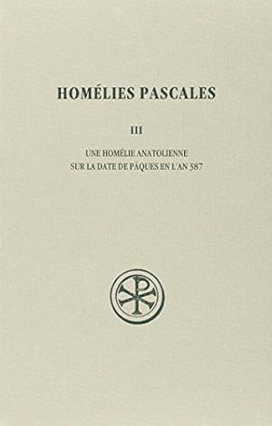 Immagine del venditore per Homlies pascales - tome 3 (3) venduto da JLG_livres anciens et modernes