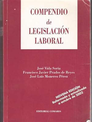 Imagen del vendedor de Compendio de Legislacin laboral a la venta por SOSTIENE PEREIRA