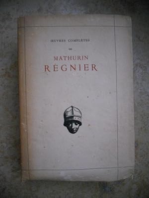 Imagen del vendedor de Oeuvres completes de Mathurin Regnier a la venta por Frederic Delbos