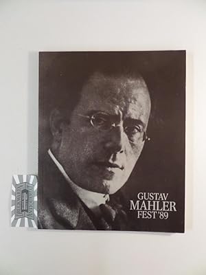 Seller image for Gustav Mahler Fest 89. Programmbuch. for sale by Druckwaren Antiquariat