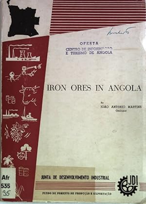 Imagen del vendedor de Iron Ores in Angola. a la venta por Antiquariat Bookfarm