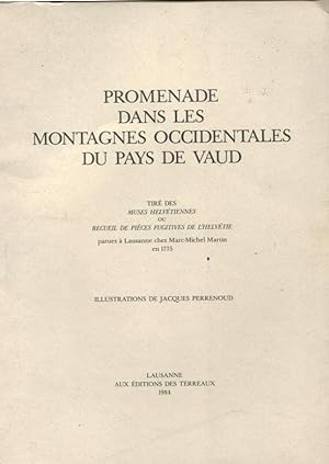 Bild des Verkufers fr Promenade dans les montagnes occidentales du Pays de Vaud zum Verkauf von Eratoclio