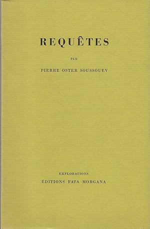 Seller image for REQUETES. Frontispice de Jean Bazaine. for sale by Jacques AUDEBERT