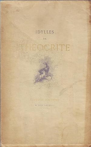 Seller image for IDYLLES. Traduction nouvelle par Jules Girard. Compositions d'Emile Lvy graves  l'eau-forte par Champollion. Dessins de Giacomelli gravs sur bois par Berveiller. for sale by Jacques AUDEBERT