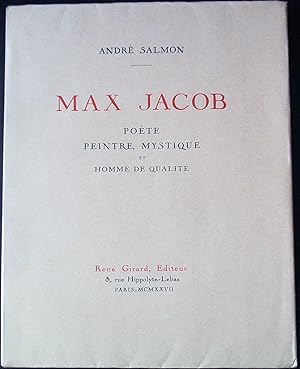 Seller image for MAX JACOB. Pote, peintre, mystique et homme de qualit. for sale by Jacques AUDEBERT