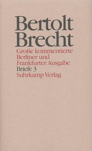 Seller image for Werke, Groe kommentierte Berliner und Frankfurter Ausgabe Briefe. Tl.3 for sale by Rheinberg-Buch Andreas Meier eK