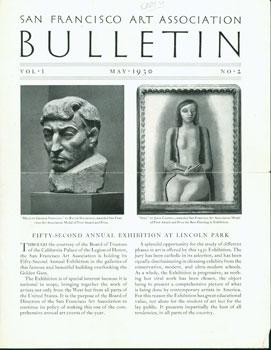 Seller image for San Francisco Art Association Bulletin, Vol. I, No. 2, May 1930. for sale by Wittenborn Art Books