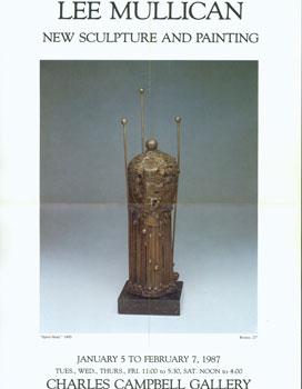Image du vendeur pour Lee Mullican: New Sculpture And Painting. January 5 to February 7, 1987. mis en vente par Wittenborn Art Books