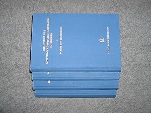 Bibliothek der mittelhochdeutschen Litteratur [Literatur] in Böhmen. 4 Bände (I: Wilhelm von Wend...