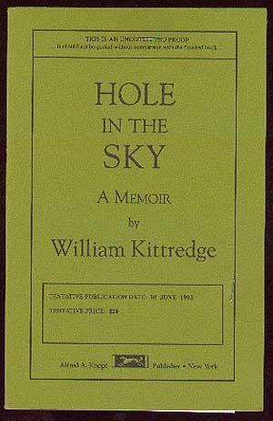 Bild des Verkufers fr Hole in the Sky zum Verkauf von Between the Covers-Rare Books, Inc. ABAA