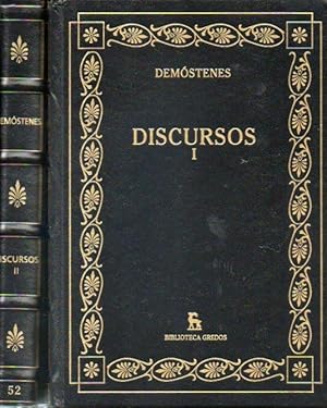 Immagine del venditore per DISCURSOS (2 tomos). Vol. 1. DISCURSOS POLTICOS. Contra Filipo I. Contra Filipo II. Contra Filipo III. Contra Filipo IV. Sobre la corona. Sobre la embajada fraudulenta. Introduccin general, traduccin y notas de A. Lpez Eire.Vol. 2. DISCURSOS PRIVADOS. Contra fobo I. Contra fobo II. Contra Ontor I. Contra Ontor II. Contra Formin. Excepcin en favor de Formin. Contra Beoto I. Contra Beoto II. Contra Espudias. Sobre la corona de la trierarqua. Contra Conn. Contra Calicles. Contra Dionisodoro. Contra Eublides. Introduccin general de Jose Manuel Colub Falc. venduto da angeles sancha libros