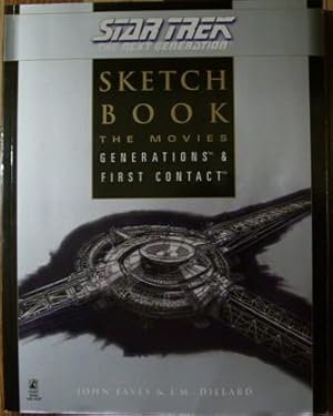 Star Trek The Next Generation Sketch Book The Movies Generations & First Contact