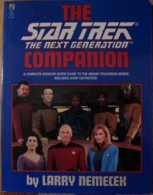 Imagen del vendedor de The Star Trek The Next Generation Companion a la venta por Wordbank Books