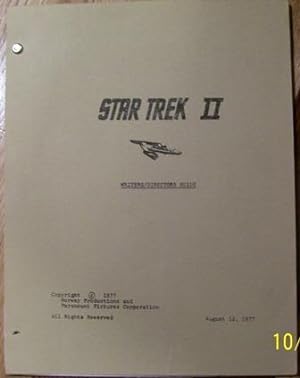 Star Trek II Writers/Directors Guide