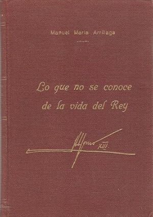 Imagen del vendedor de LO QUE NO SE CONOCE DE LA VIDA DEL REY a la venta por Palabras & Cosas