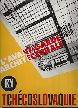 Image du vendeur pour L'AVANT-GARDE ARCHITECTURALE EN TCHCOSLOVAQUIE 1918-1939 mis en vente par ART...on paper - 20th Century Art Books
