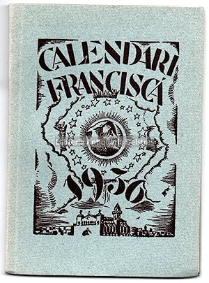Imagen del vendedor de Calendari Francisc 1936. a la venta por Llibreria Antiquria Delstres