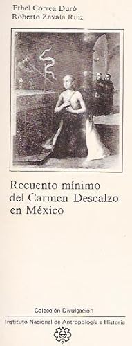 Imagen del vendedor de RECUENTO MINIMO DEL CARMEN DESCALZO EN MEXICO a la venta por Oscar Diaz