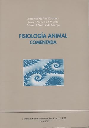 Imagen del vendedor de Fisiologa animal comentada a la venta por Librera El Crabo