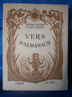 Seller image for VERS d' ALMANACH for sale by LA FRANCE GALANTE