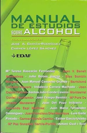 MANUAL DE ESTUDIOS SOBRE ALCOHOL