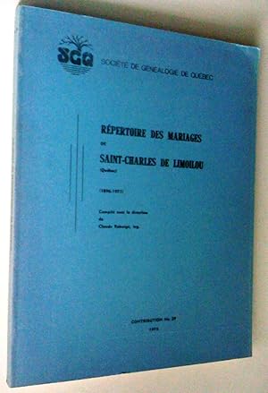 Répertoire des mariages de Saint-Charles de Limoilou (Québec) (1896-1971)