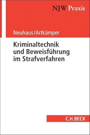 Seller image for Kriminaltechnik und Beweisfhrung im Strafverfahren for sale by Rheinberg-Buch Andreas Meier eK