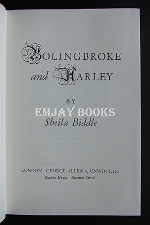 Imagen del vendedor de Bolingbroke and Harley. a la venta por EmJay Books