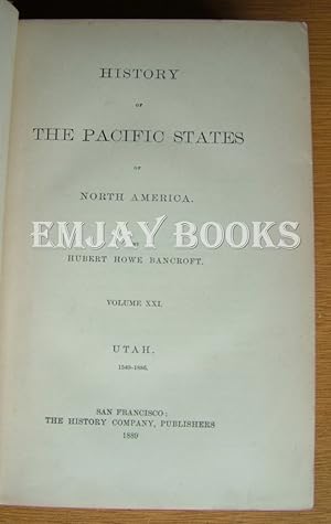 History of the Pacific States. Utah.