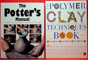 BOOKS FOR THE POTTER: 2VOL. - The Polymer Clay Techniques Book & The Potter's MANUAL