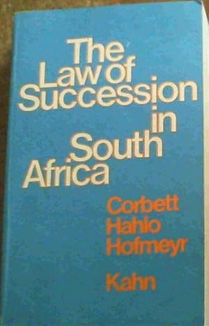 Bild des Verkufers fr The Law of Succession in South Africa zum Verkauf von Chapter 1