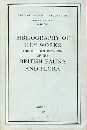 Immagine del venditore per Bibliography of key works for the identification of the british Fauna und Flora venduto da Sylvain Par