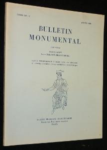 Bild des Verkufers fr Bulletin monumental. Tome 138-I zum Verkauf von Abraxas-libris