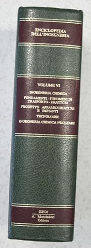 Imagen del vendedor de enciclopedia dell ingegneria - vol VI a la venta por Librivari