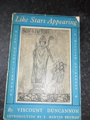 Imagen del vendedor de Like Stars Appearing a la venta por Clement Burston Books
