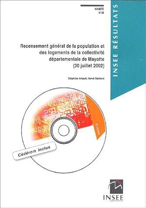 Image du vendeur pour Recensement gnral de la population et des logements de la collectivit dpartementale de Mayotte (30 juillet 2002) mis en vente par JLG_livres anciens et modernes