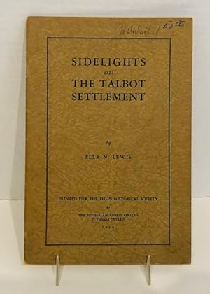 Sidelights On The Talbot Settlement