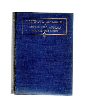 Habits and Characters of British Wild Animals