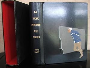 La tete contre les Murs. (Signed Presentation Copy in 6-color inlaid leather)