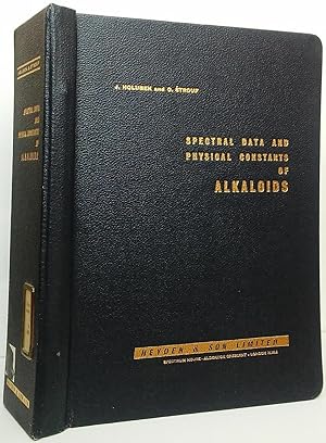 Bild des Verkufers fr Spectral Data and Physical Constants of Alkaloids: Volume I zum Verkauf von Stephen Peterson, Bookseller