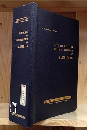 Bild des Verkufers fr Spectral Data and Physical Constants of Alkaloids: Volume II zum Verkauf von Stephen Peterson, Bookseller