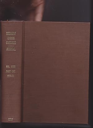 Hebrew Union College Annual Volume XXIII Part I 1950 - 1951. Seventy Fifth Anniversary publicatio...