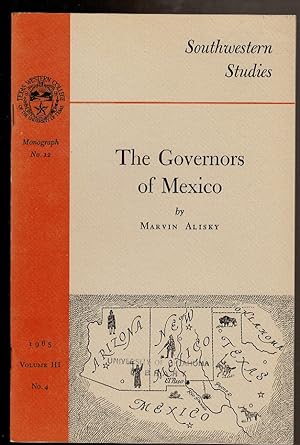 Imagen del vendedor de THE GOVERNORS OF MEXICO a la venta por Circle City Books