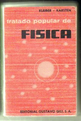 Seller image for TRATADO POPULAR DE FSICA for sale by Librera Raimundo