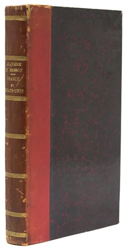 Imagen del vendedor de De la France et des Etats-Unis, Ou De l'Importance de la Revolution de l'Amrique pour le Bonheur de la France, des Rapports de ce Royaume & des Etats-Unis . a la venta por James Cummins Bookseller, ABAA