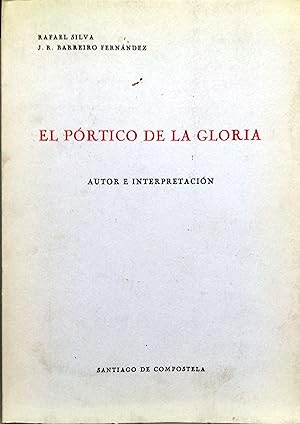 Imagen del vendedor de EL PRTICO DE LA GLORIA. AUTOR E INTERPRETACIN a la venta por Ziggurat Libros