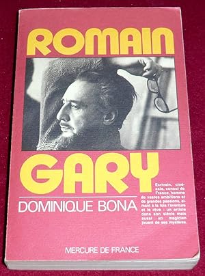 Imagen del vendedor de ROMAIN GARY a la venta por LE BOUQUINISTE