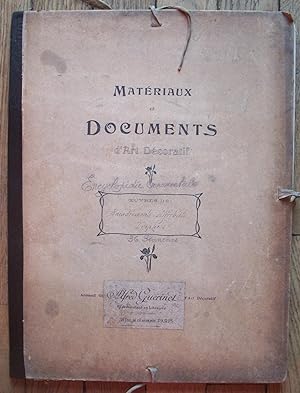 MATÉRIAUX et DOCUMENTS d'ART DÉCORATIF - Encyclopédie Ornementale - Encadrements - Attributs - Tr...